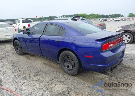 2014 Dodge Charger Police из США, поврежденный, VIN 2C3CDXAT8EH245980
